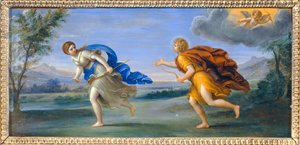 Apollon e Dafne - Apollo e Dafne ... da Francesco Albani