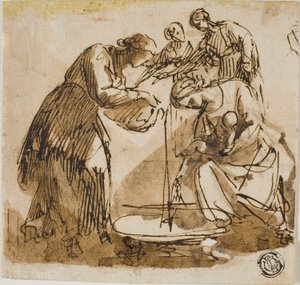 Nascita della Vergine da Francesco Allegrini