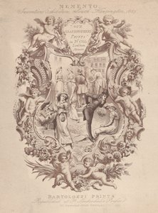 Pubblicità per Memento, Inventions Exhibition, South Kensington da Francesco Bartolozzi