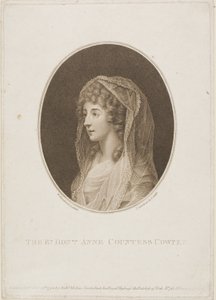 Anna Contessa Cowper da Francesco Bartolozzi