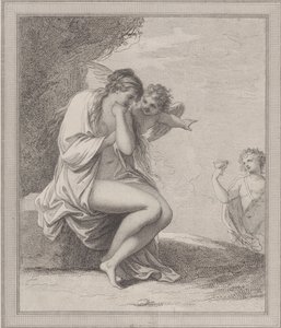 Arianna, Cupido e Bacco da Francesco Bartolozzi