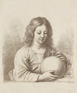 Cristo con globo da Francesco Bartolozzi