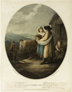 Febbraio da Francesco Bartolozzi