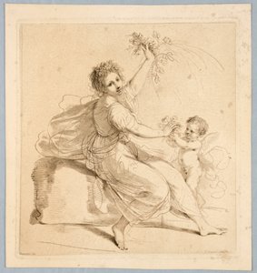 Flora, con un ragazzo