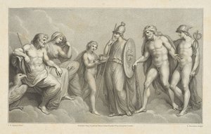Ercole presentato a Giove e Giunone da Francesco Bartolozzi