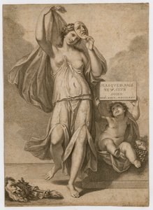 Invito a un ballo in maschera a Soho nel 1775 da Francesco Bartolozzi