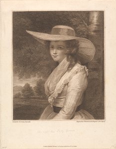 Lavinia, Contessa Spencer, Viscontessa Althorp da Francesco Bartolozzi
