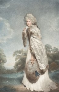 Miss Elizabeth Farren, contessa di Derby da Francesco Bartolozzi
