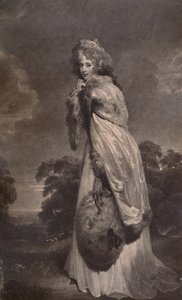 Miss Elizabeth Farren, poi Contessa di Derby da Francesco Bartolozzi