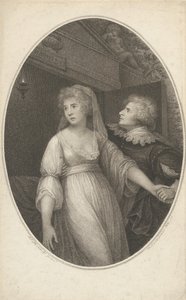 Mr. Dimond e Miss Wallis nei Personaggi di Romeo e Giulietta, 1 maggio 1796 da Francesco Bartolozzi