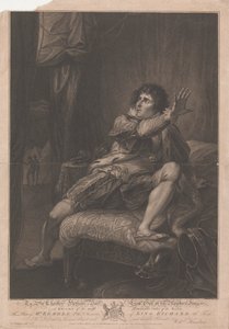 Mr. Kemble nel ruolo di Re Riccardo III - "Riccardo III," Atto V, Scena V