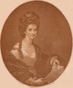 Ritratto di Angelica Kauffman, c. 1777-1904 da Francesco Bartolozzi
