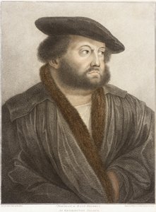 Ritratto di Hans Holbein a Kensington Palace da Francesco Bartolozzi