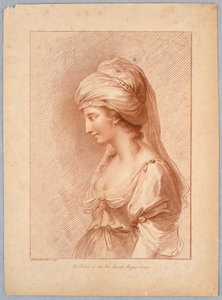 Ritratto di una Signora (La Figlia Greca) da Francesco Bartolozzi