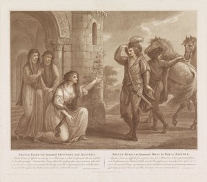 Principe Edmondo e Algitha da Francesco Bartolozzi