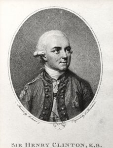 Sir Henry Clinton (1730-95) (incisione) da Francesco Bartolozzi