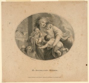 La madre afflitta da Francesco Bartolozzi