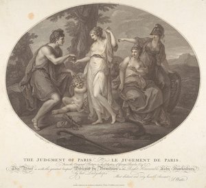 Il giudizio di Paride da Francesco Bartolozzi