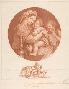 La Vergine da Francesco Bartolozzi