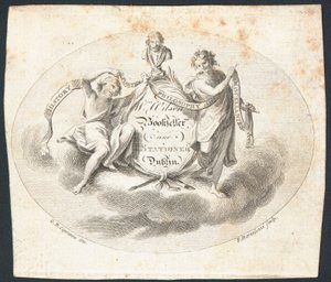 Biglietto da visita, William Wilson da Francesco Bartolozzi