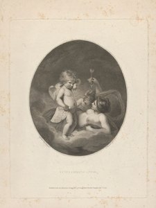Venere che allatta Cupido da Francesco Bartolozzi