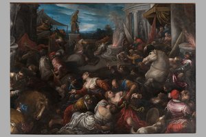 Il Ratto delle Sabine da Francesco Bassano