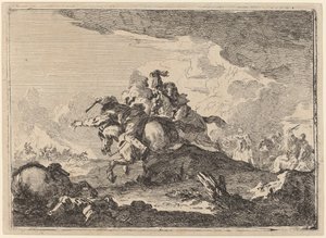 Battaglia di Cavalleria da Francesco Casanova