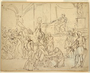 Disegno, Martirio di Sant