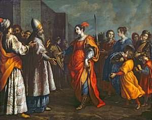 Il Trionfo di Giuditta, c.1620-30 da Francesco Curradi