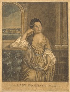 Lady Washington, c. 1776 da Francesco Fergola