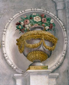 Vaso di fiori (affresco)