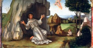 San Francesco riceve le stimmate, fine XV-inizio XVI secolo