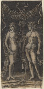 Ercole e Deianira da Francesco Francia or Peregrino da Cesena