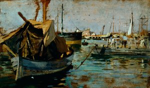Al lavoro nel porto di Livorno