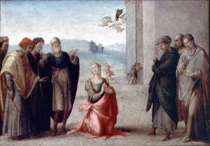 Martirio di una santa