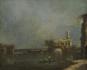 Laguna vicino a Venezia da Francesco Guardi (attributed to)