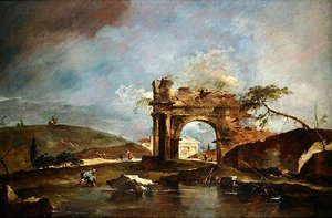 Capriccio da Francesco Guardi