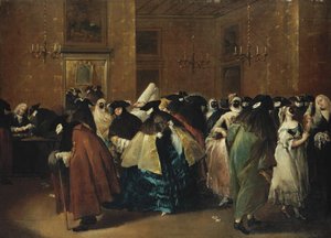 Casino Il ridotto a Venezia da Francesco Guardi
