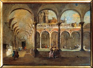 Italia, Venezia, Il Chiostro dei Frati