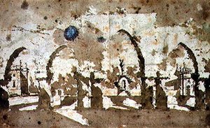 Labirinto nei giardini di Villa Pisani, Vicenza da Francesco Guardi