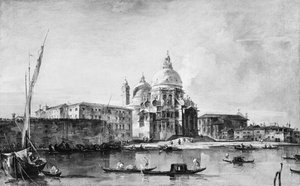 Santa Maria della Salute da Francesco Guardi