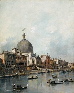 La Chiesa di San Simeone Piccolo sul Canal Grande, Venezia