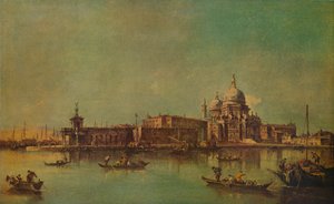 La Dogana e la Salute, Venezia, c1775, 1938 da Francesco Guardi