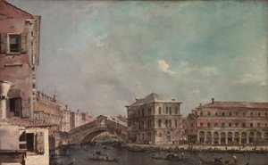 Il Canal Grande sopra il Rialto