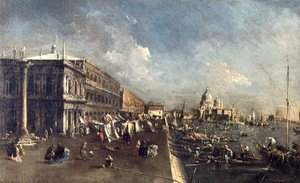 Il Molo, Venezia da Francesco Guardi