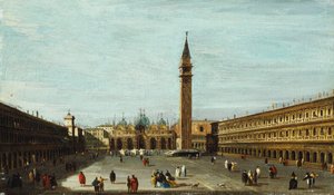 La Piazza San Marco, Venezia vista verso est