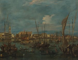 Venezia dal Bacino di San Marco, ca. 1765 da Francesco Guardi