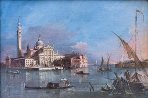 Veduta di San Giorgio Maggiore da Francesco Guardi