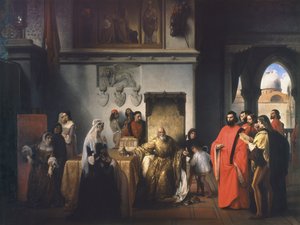 La rimozione del Doge Francesco Foscari (I due Foscari)