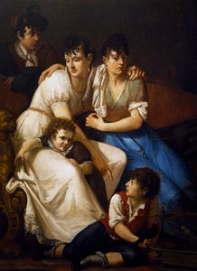 Ritratto di famiglia da Francesco Hayez